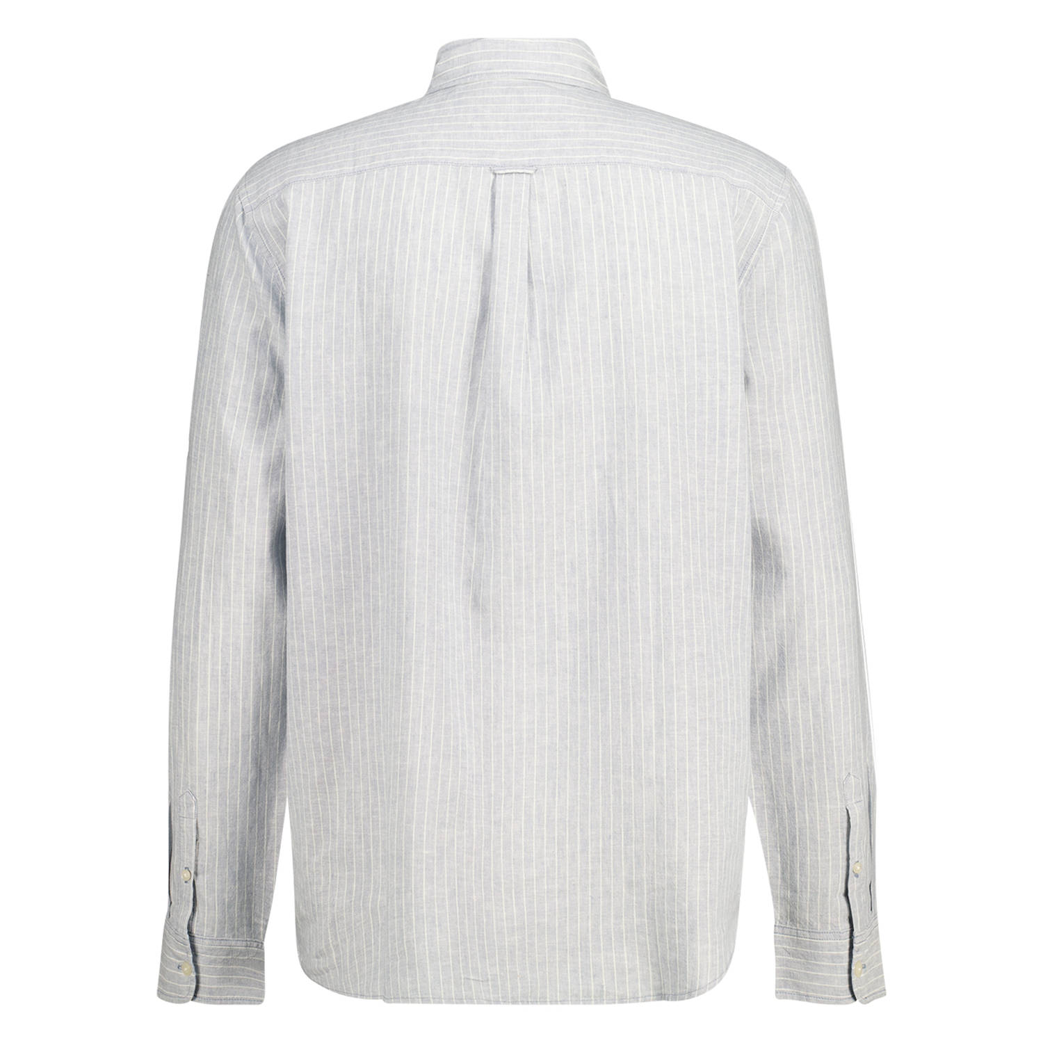 America Today linnen casual overhemd blauw
