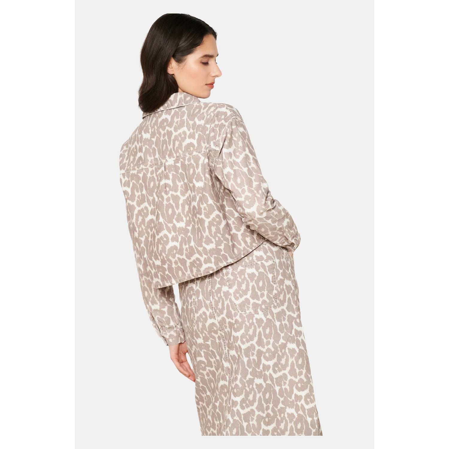 LOLALIZA spijkerjas taupe