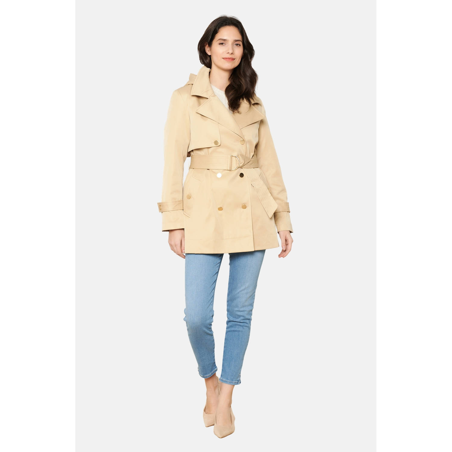 LOLALIZA trenchcoat beige