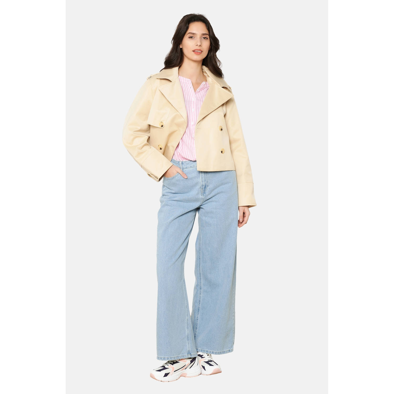 LOLALIZA trenchcoat beige