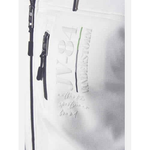 Jan Vanderstorm sweatvest Plus Size FINNDOR wit afbeelding
