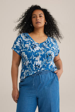 T-shirt blauw