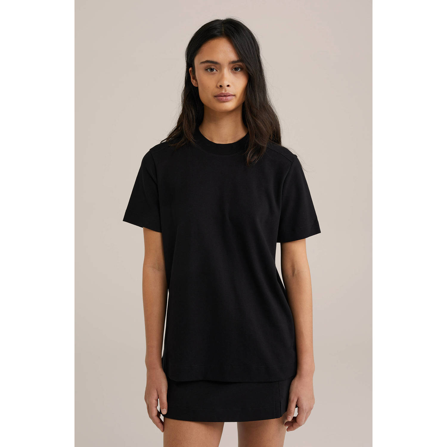 WE Fashion T-shirt zwart