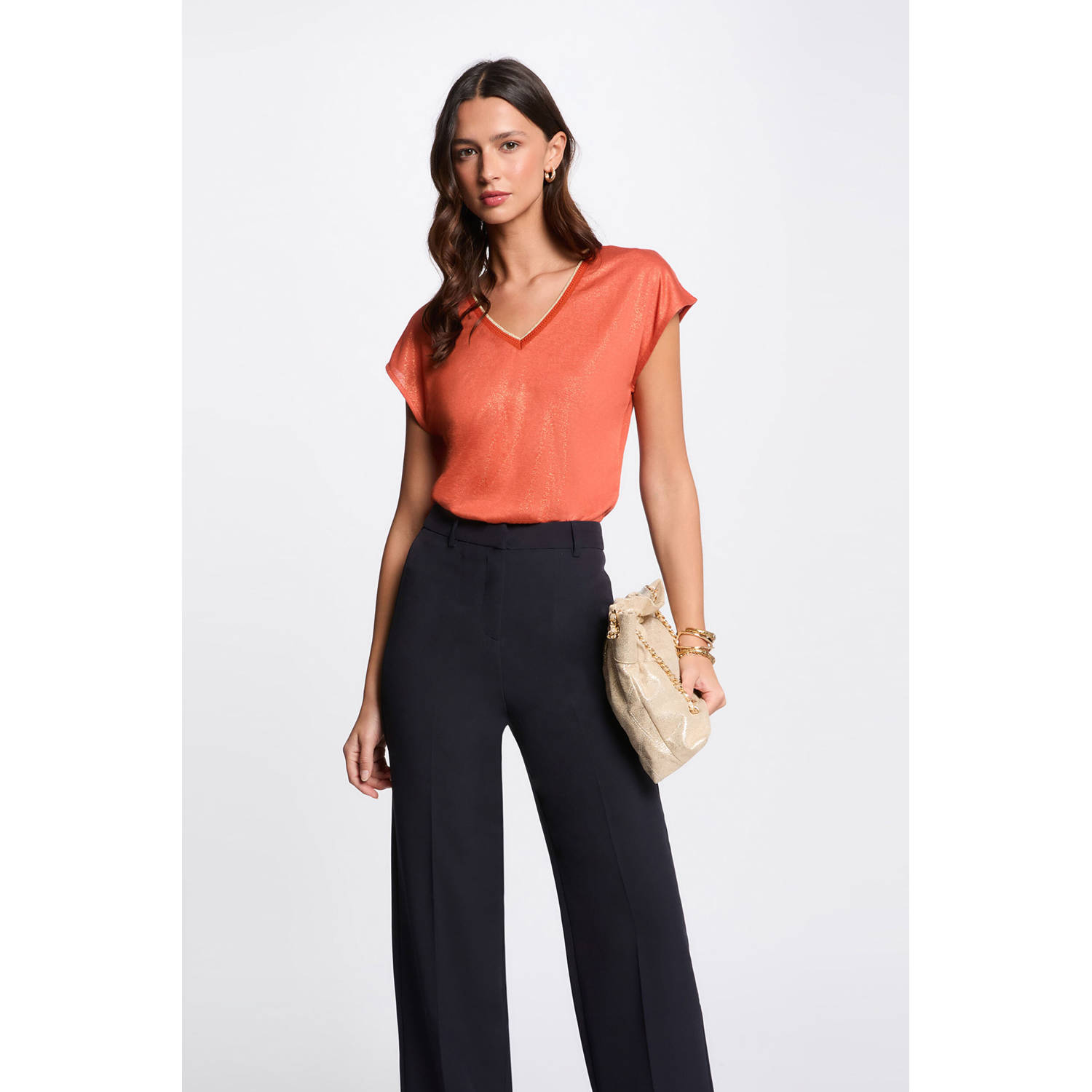 Morgan top met lurex
