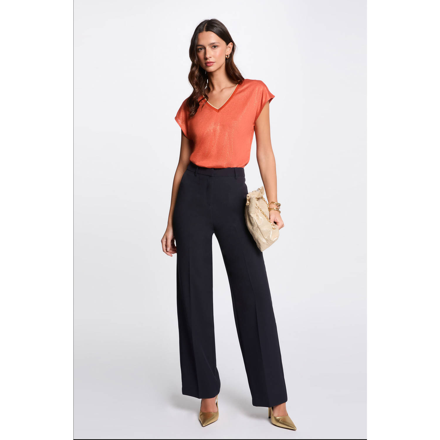 Morgan top met lurex