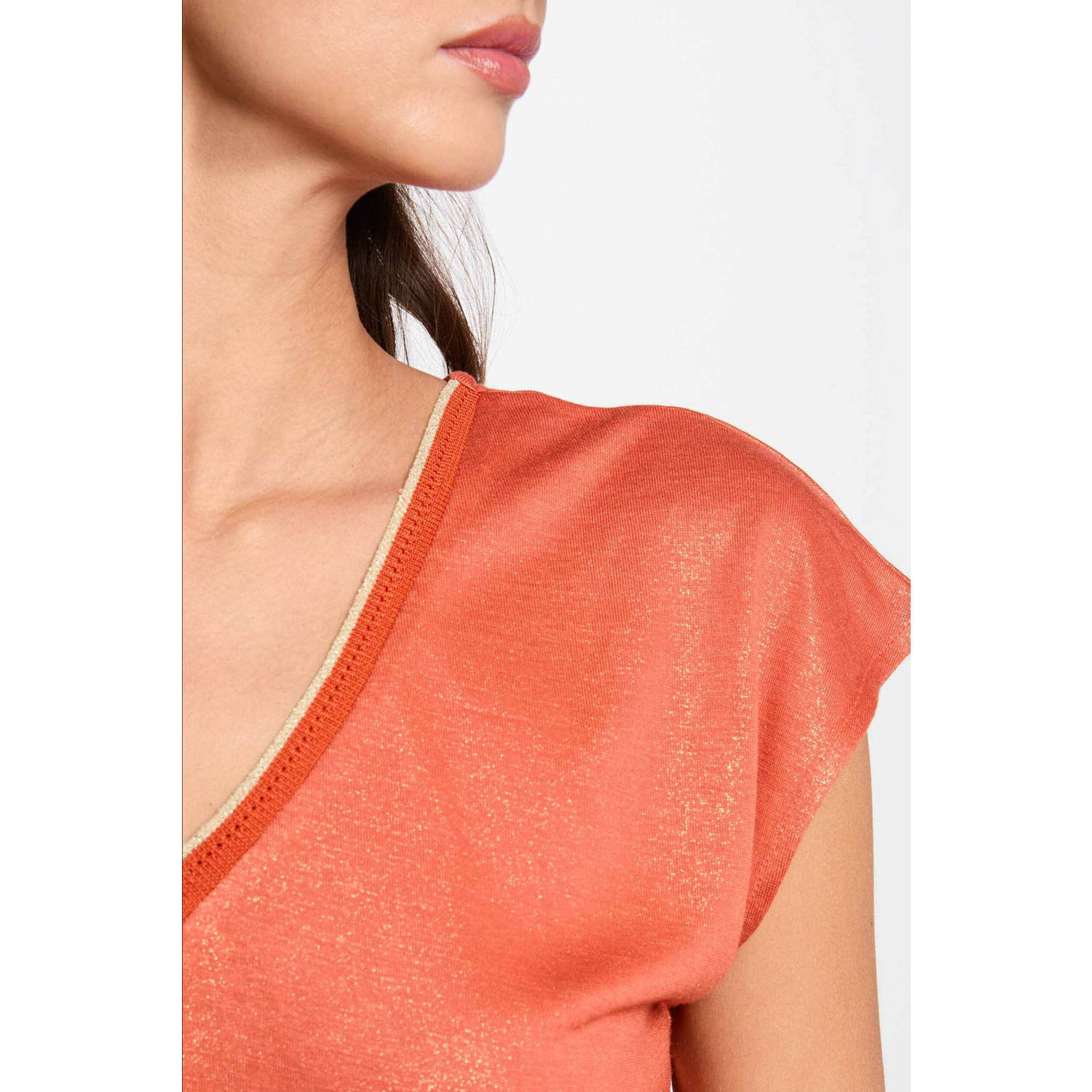 Morgan top met lurex