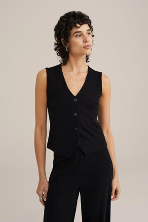 gilet zwart