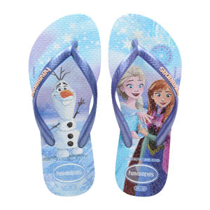 Disney Frozen teenslippers blauw