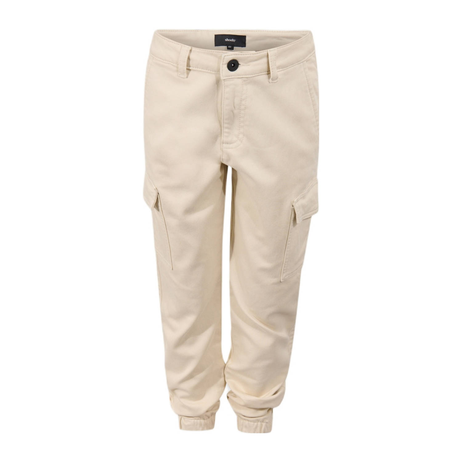 Shoeby regular cargo broek ecru