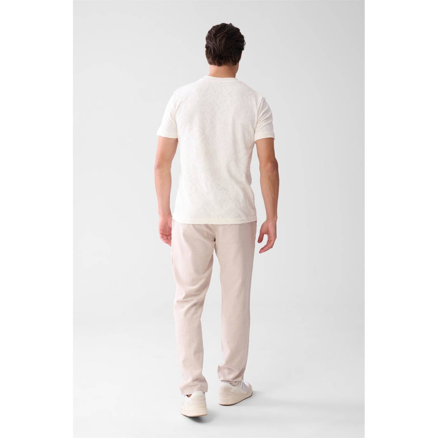 Shoeby T-shirt met textuur ecru