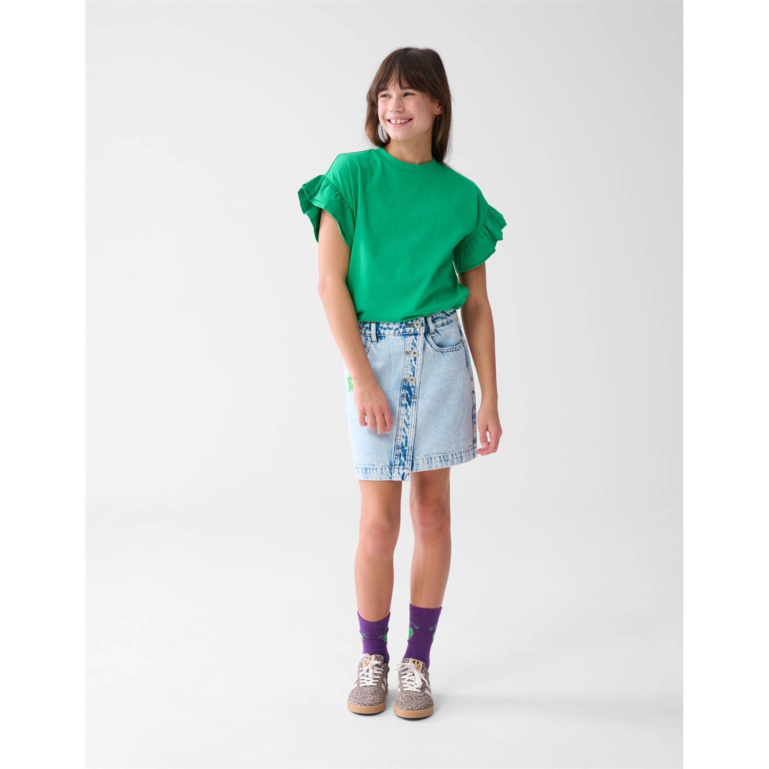 Shoeby spijkerrok blauw