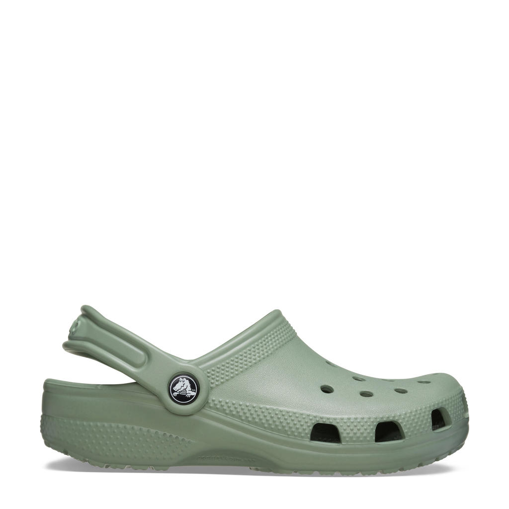 Groene meisjes Crocs Schoolkind Tiener clogs van 100% thermoplastic