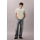 CALVIN KLEIN JEANS regular T-shirt BADGE 30S lichtgroen