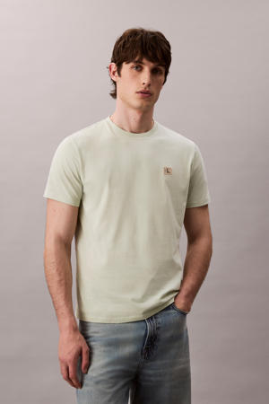 regular T-shirt BADGE 30S lichtgroen