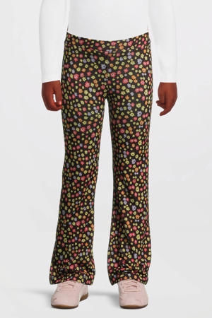 flare broek floral