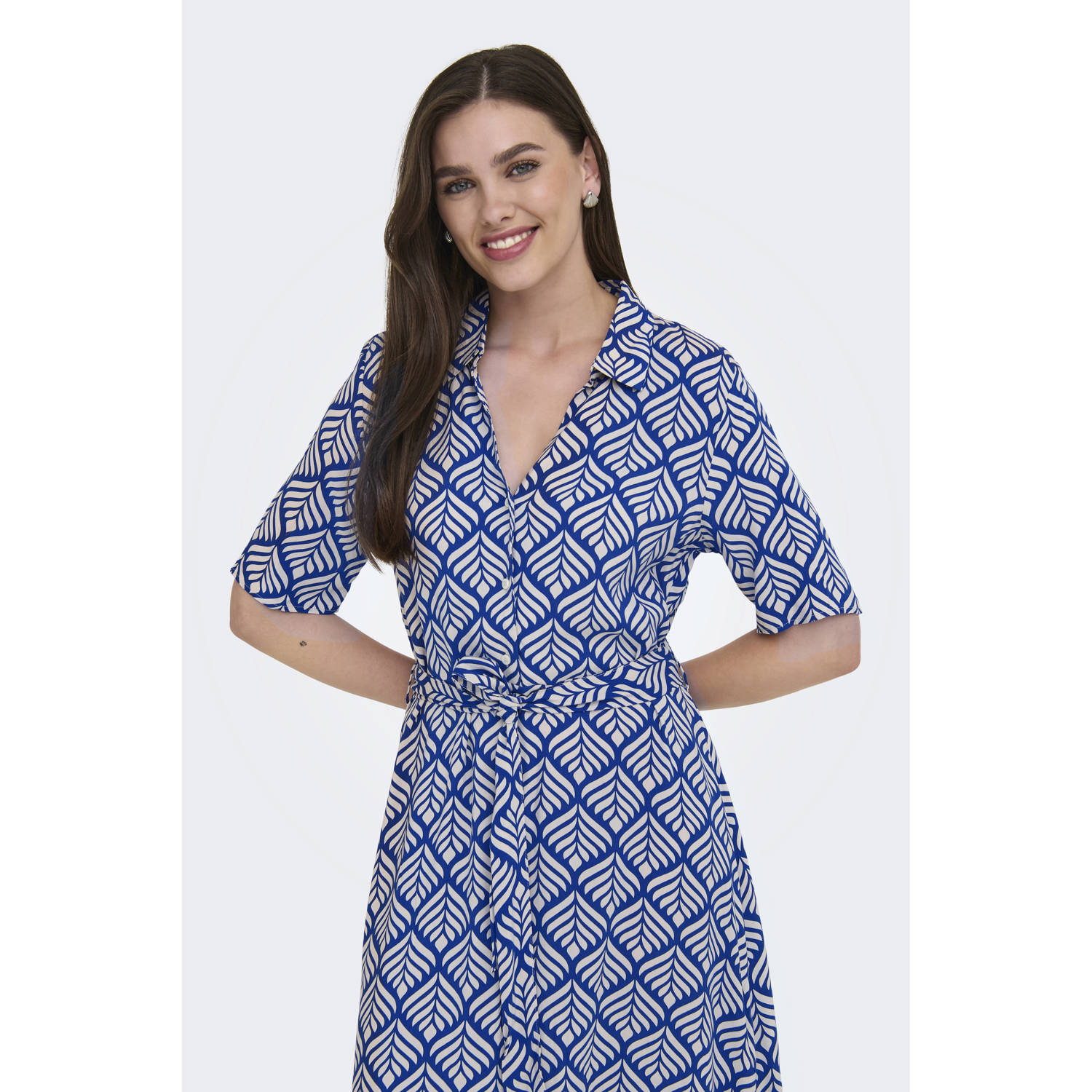 JDY maxi jurk blauw