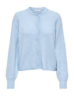 gebreid vest met parels