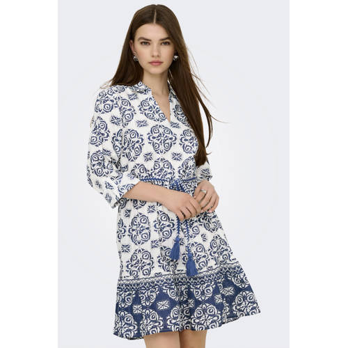 JDY midi jurk donkerblauw afbeelding