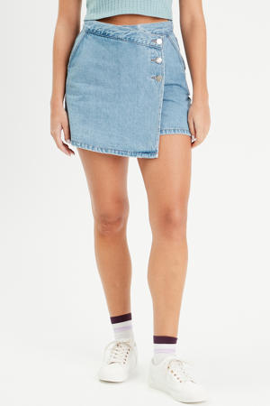 skort medium blue denim