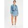 Cache Cache skort light blue