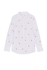 thumbnail: Cache Cache blouse wit met hartjes