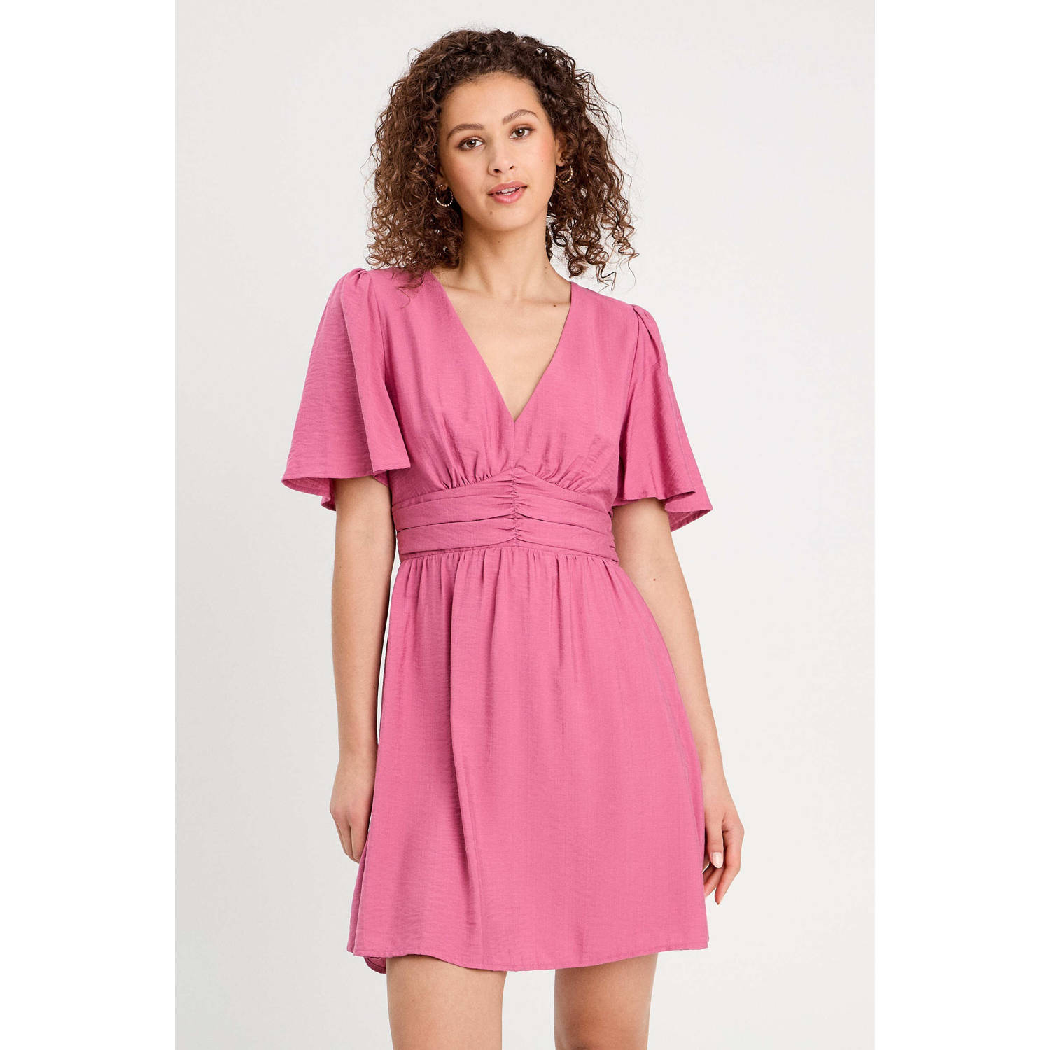 Cache mini jurk roze