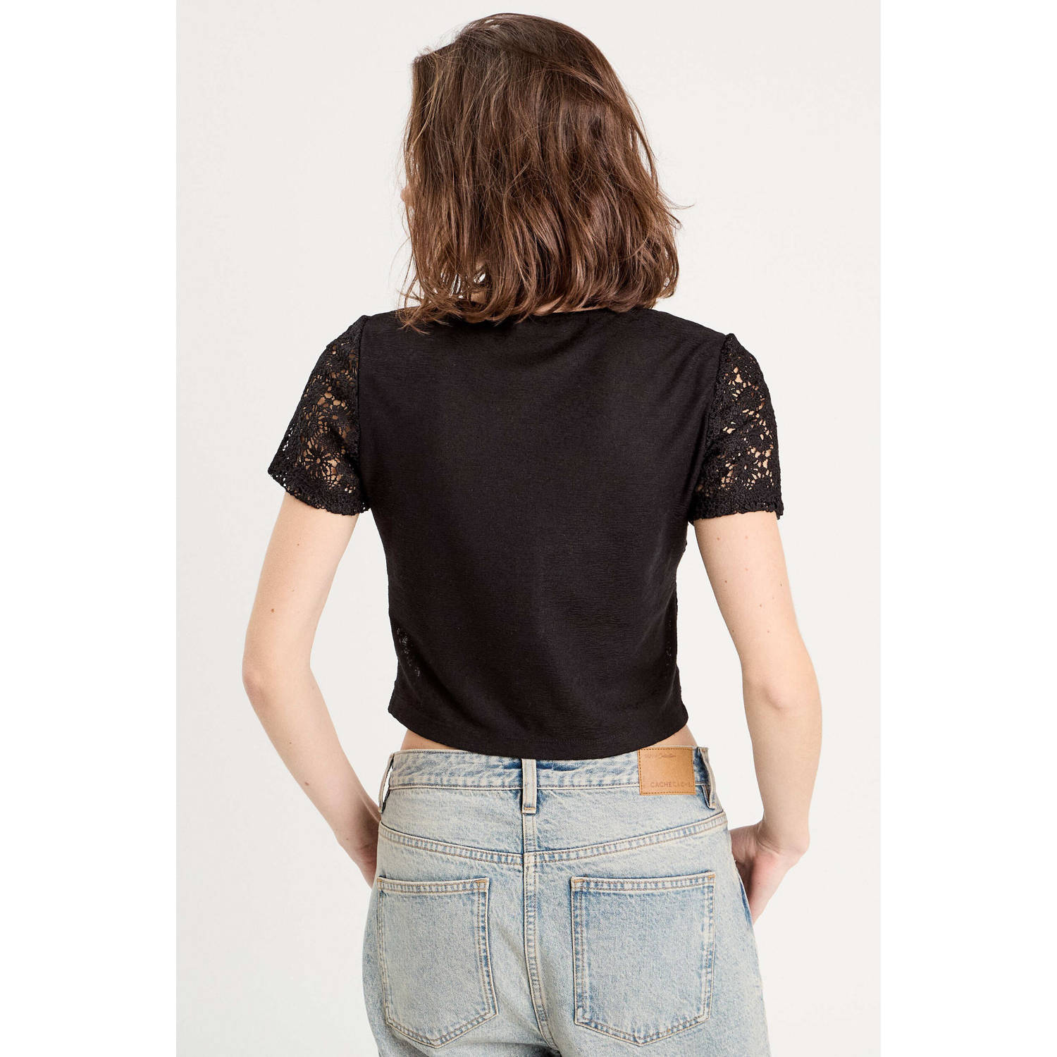 Cache top crochet