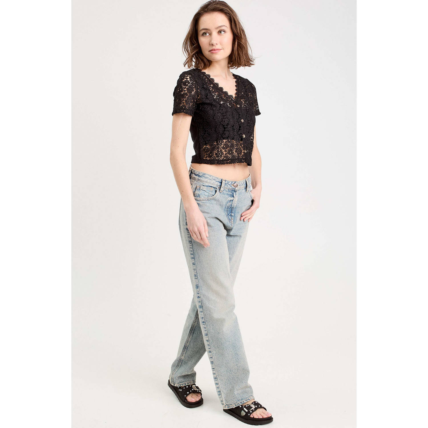 Cache top crochet