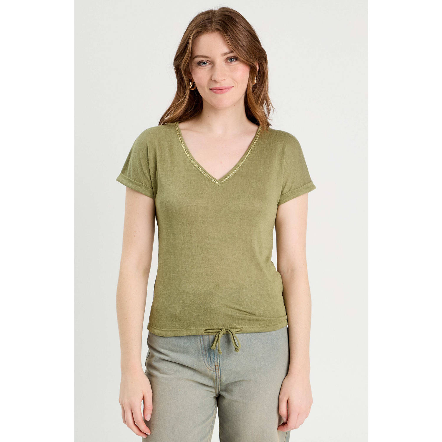 Cache top kaki