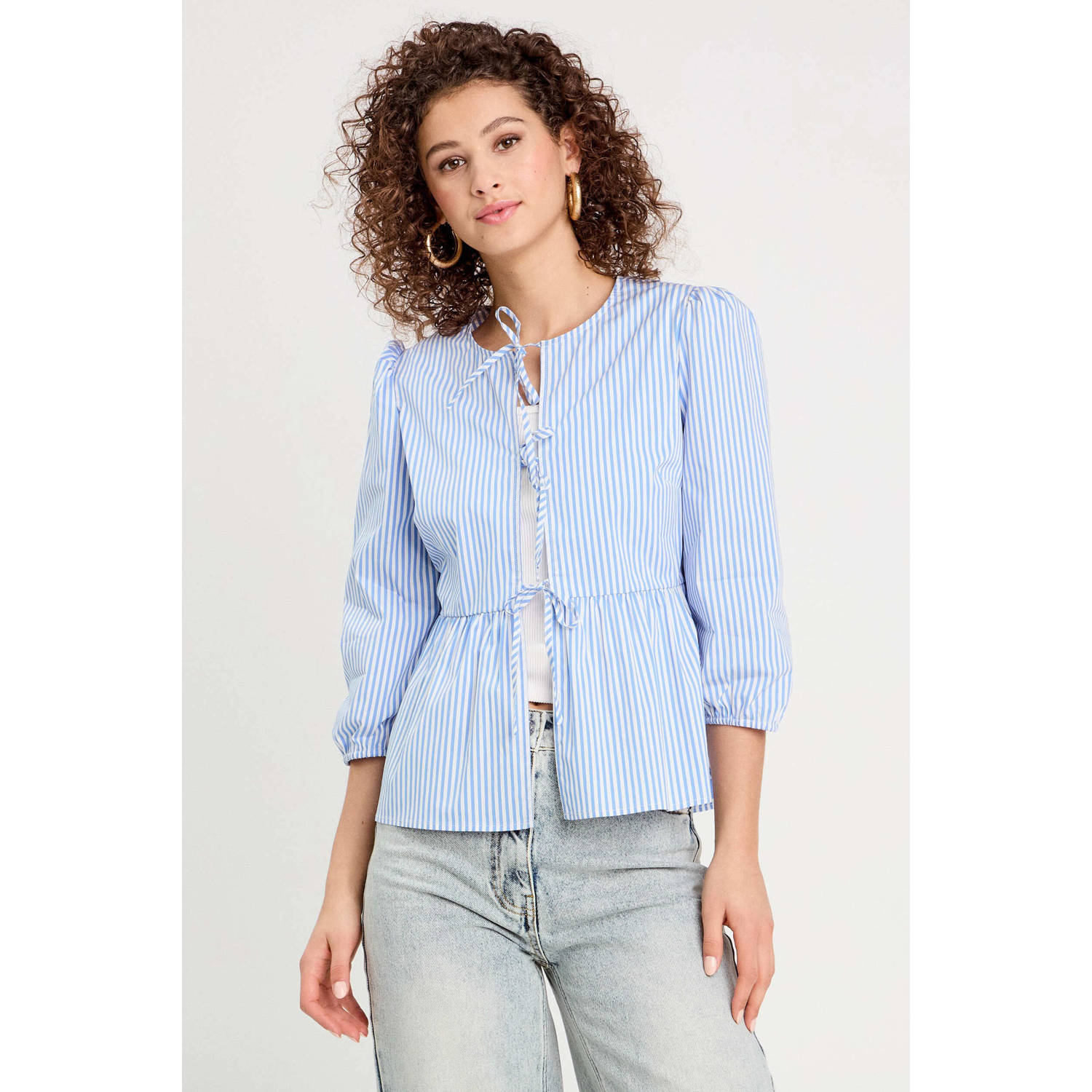 Cache blousetop blauw