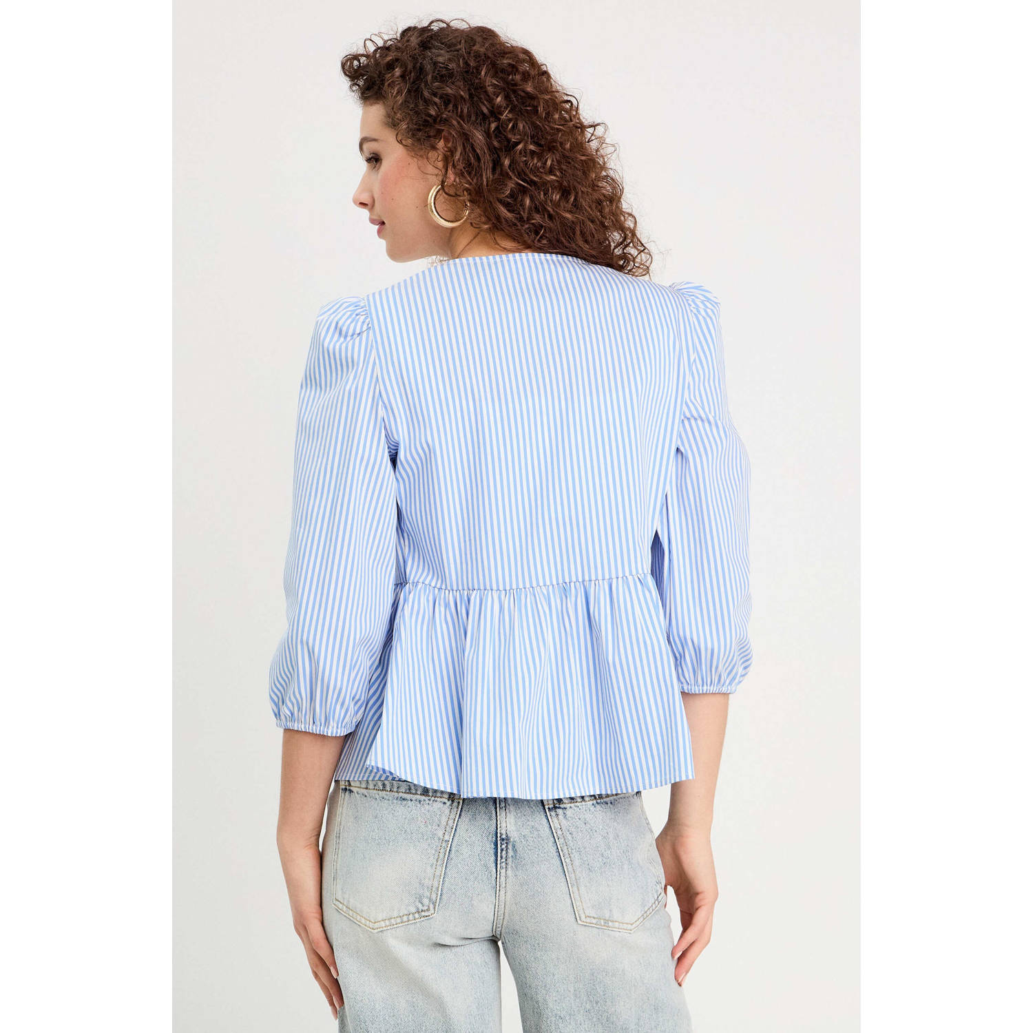 Cache blousetop blauw