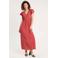 Cache Cache midi jurk broderie oudroze