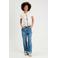 Cache Cache wide leg jeans medium blue denim
