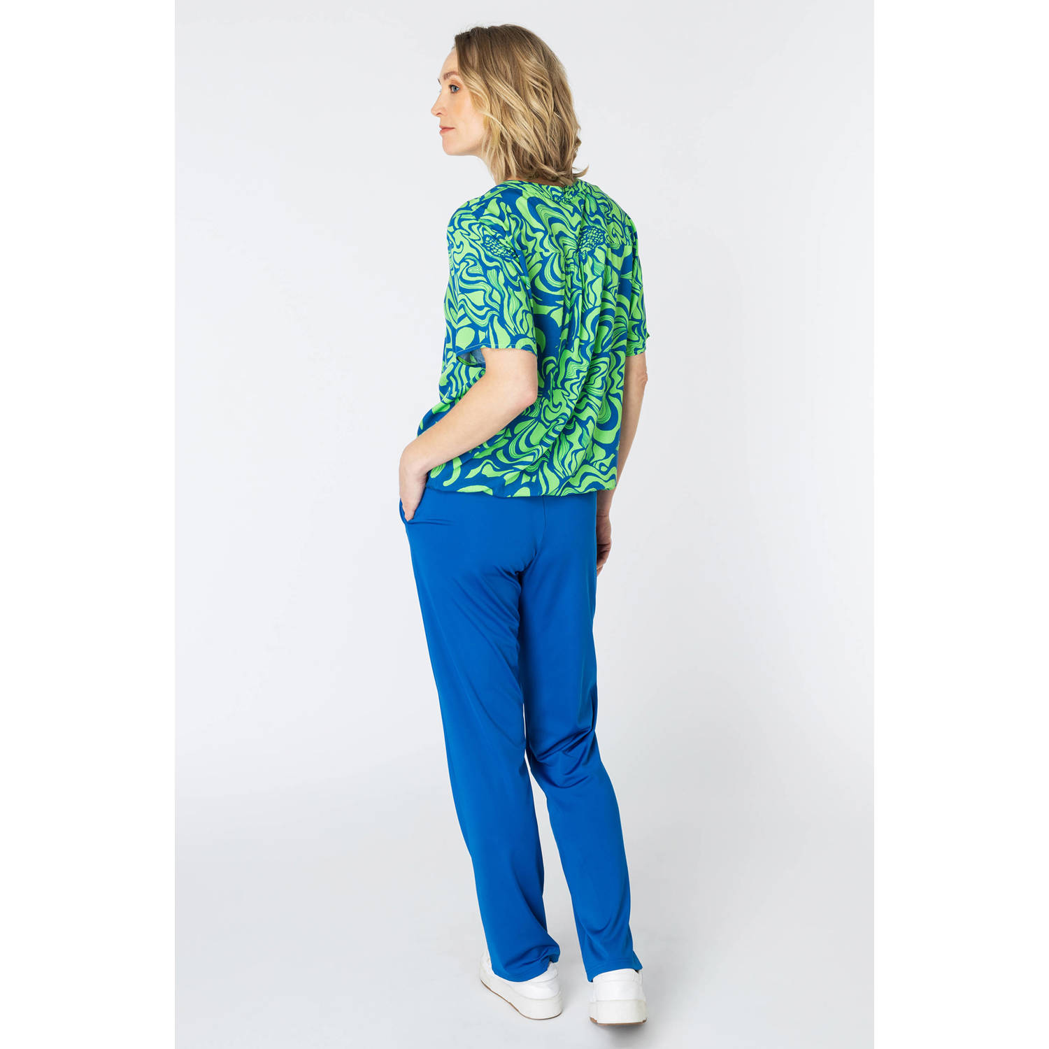 Ivy Beau blousetop groen