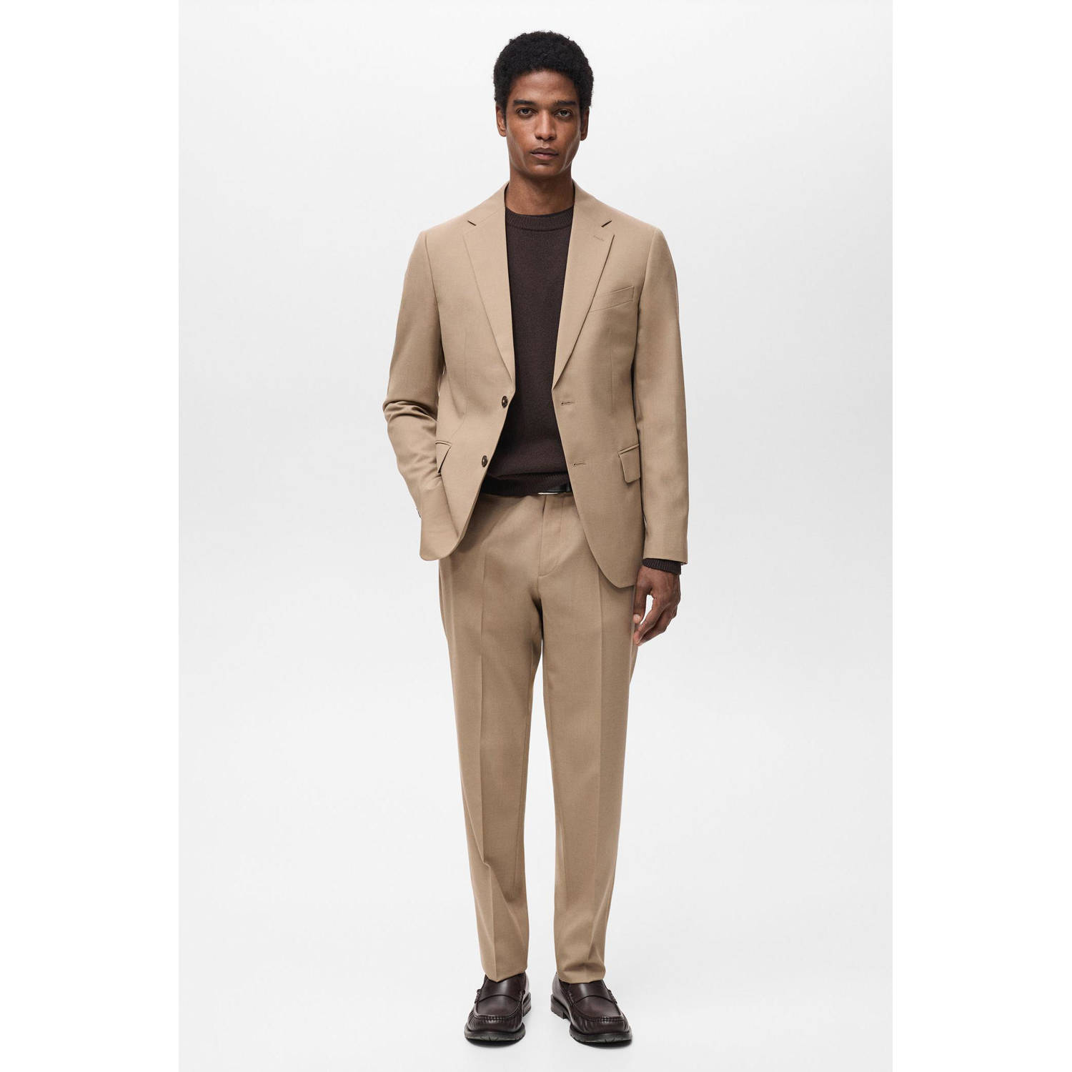 Mango Man colbert beige