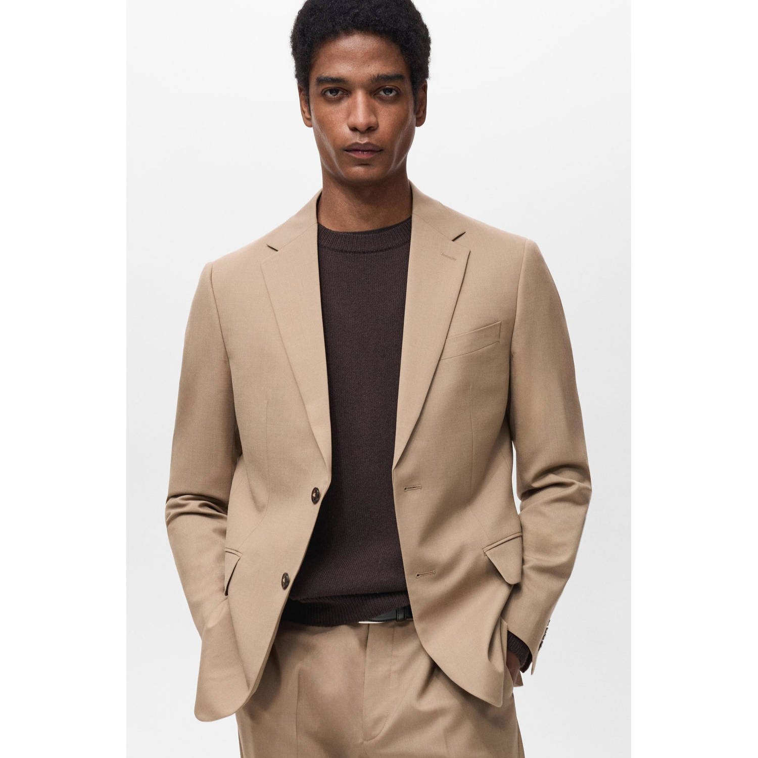 Mango Man colbert beige