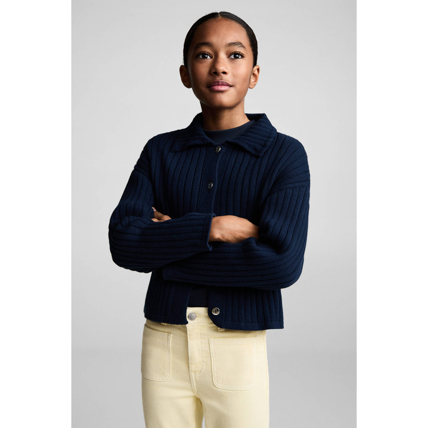 Mango Kids flared geel