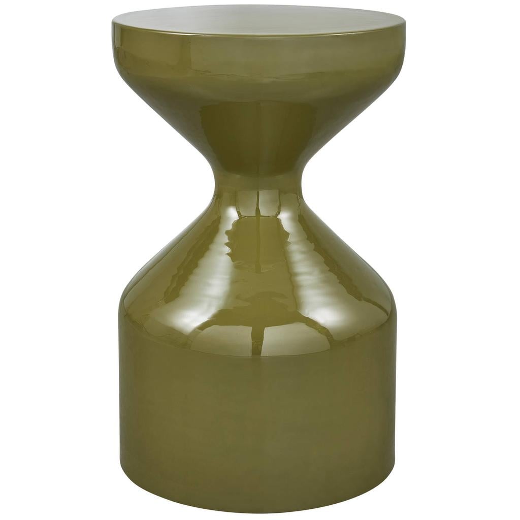 WOOOD Floyd Bijzettafel - Metaal - Lichtgrijs - 47x30x30