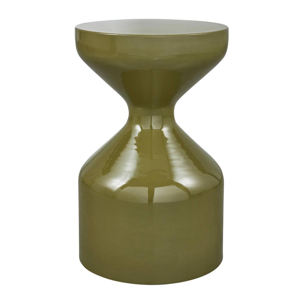 WOOOD WOOOD Floyd Bijzettafel - Metaal - Groen - 47x30x30