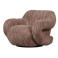 WOOOD WOOOD Folke Fauteuil - Chenille - Oudroze Melange - 70x88x88