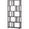 WOOOD Riss Boekenkast - Eikenhout - Naturel - 186x90x30
