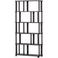 WOOOD WOOOD Riss Boekenkast - Eikenhout - Naturel - 186x90x30