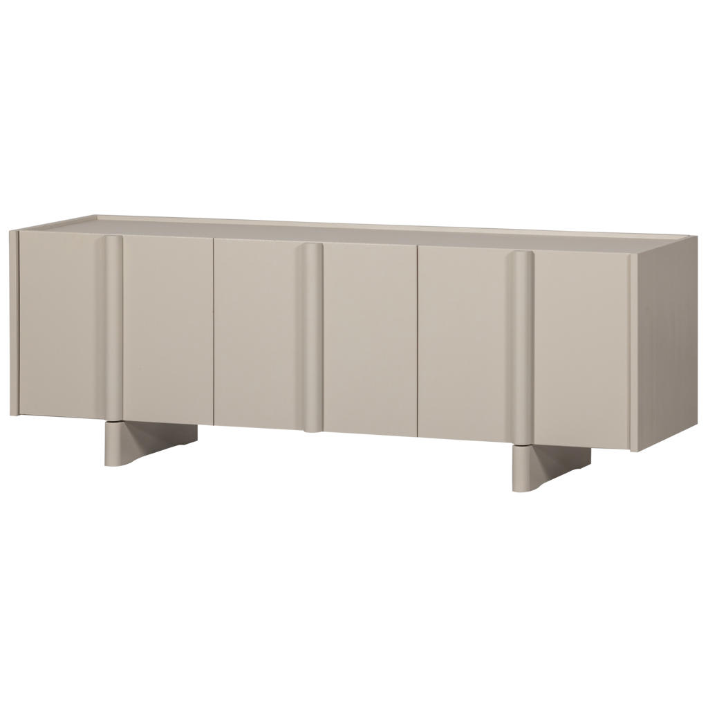 WOOOD WOOOD Basu Tv-Meubel - Grenen - Groen - 53x152x46