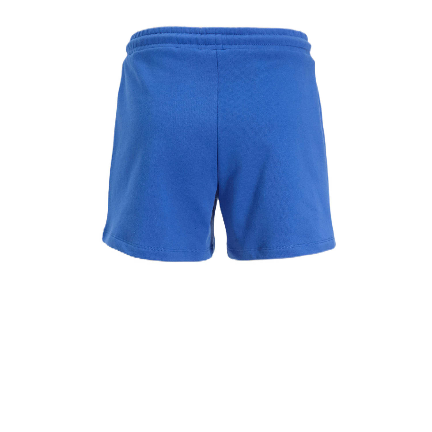 anytime sweatstof korte broek blauw