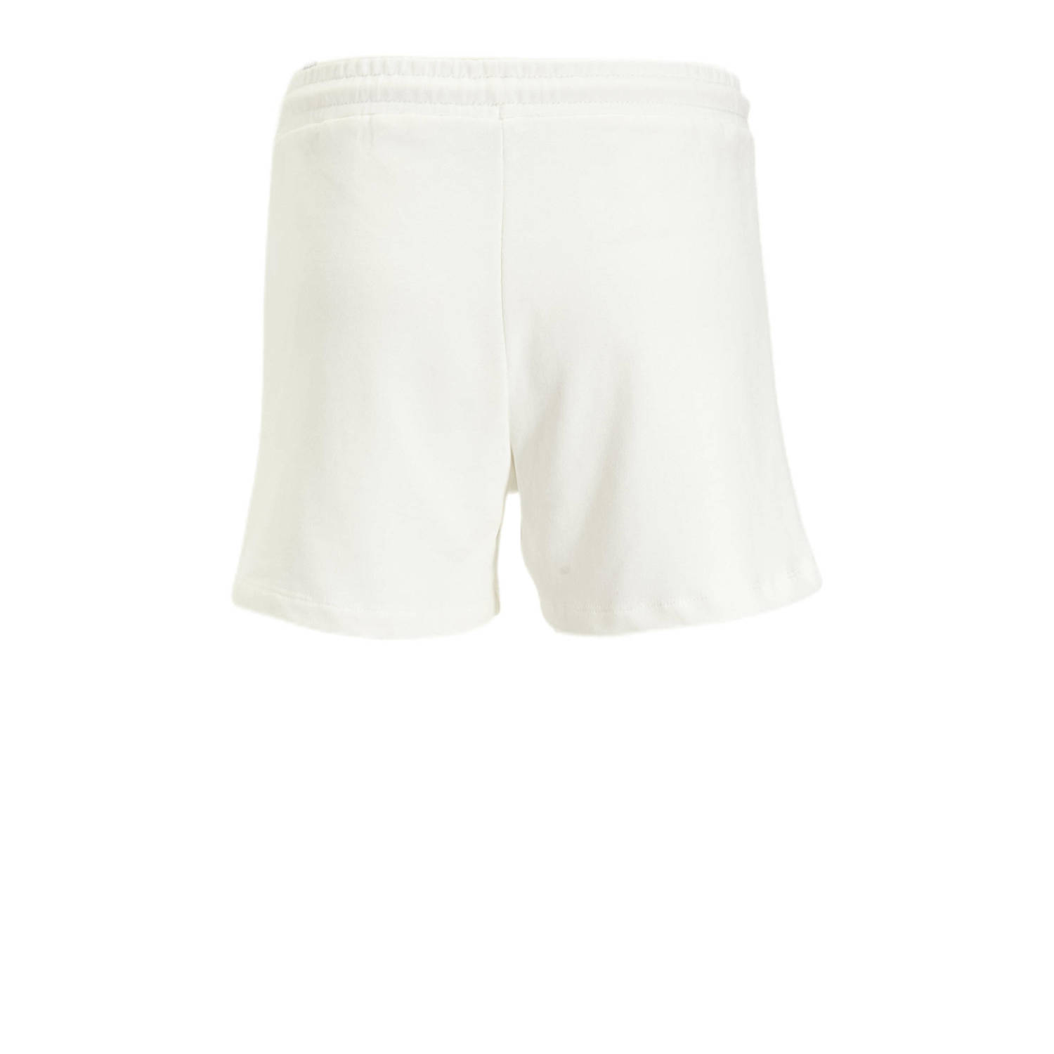 anytime sweatstof korte broek wit