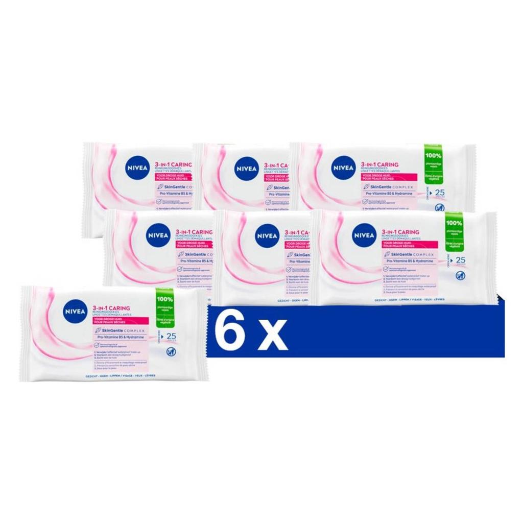 NIVEA Droge Huid Doekjes Multiverpakking