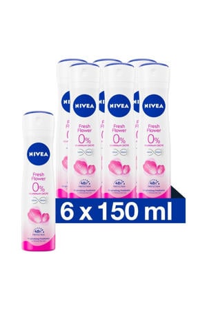 Deodorant Spray Fresh Flower 150 ml Multiverpakking