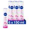 NIVEA Deodorant Spray Fresh Flower 150 ml Multiverpakking