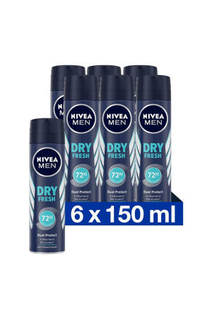 Deodorant Spray Dry Fresh 150 ml Multiverpakking