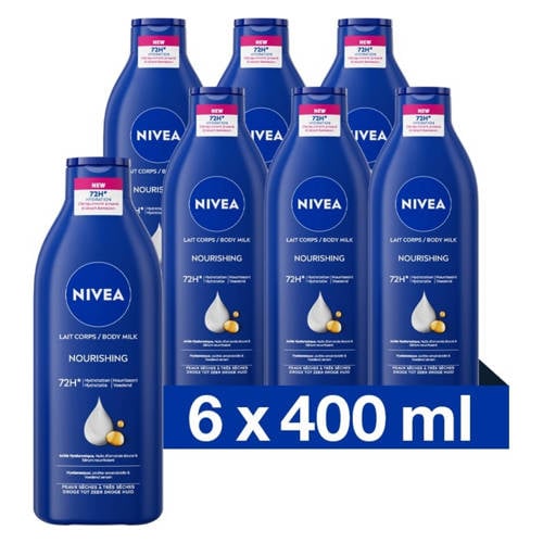 NIVEA Verzorgende Body Milk 400 ml Multiverpakking afbeelding